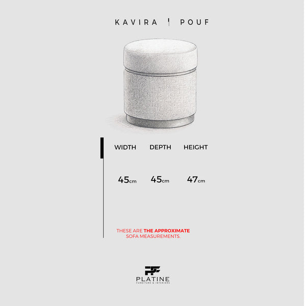 Kavira Pouf