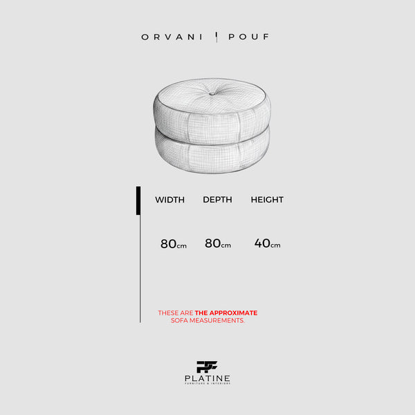 Orvani  Pouf
